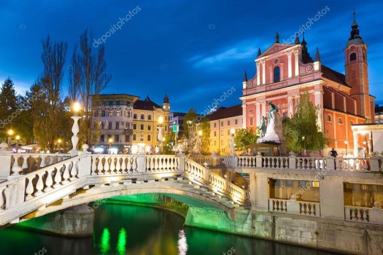 Apartment Central Station between Dragon&Triple Bridges Ljubljana Buitenkant foto
